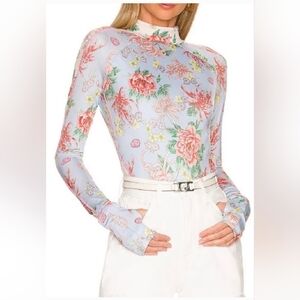 We Are HAH (Hot As Hell) Gloves Off Bodysuit in Kyoto Kimono French …
